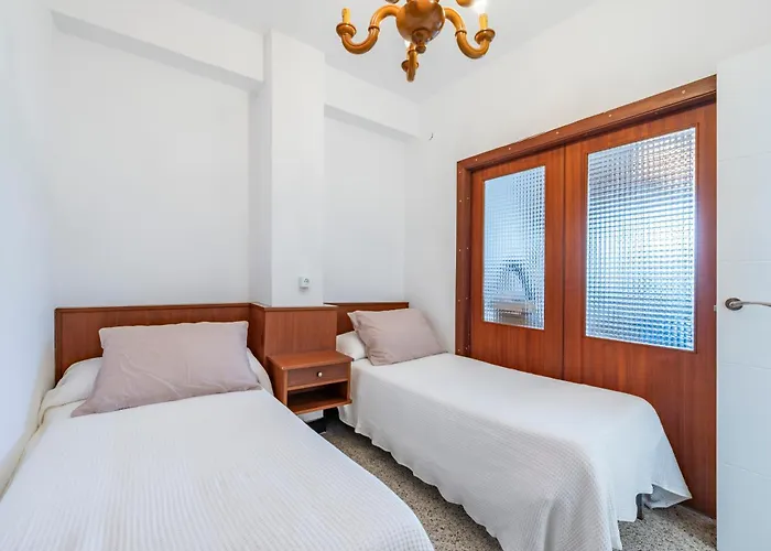 アパート Primera Linea De Playa En