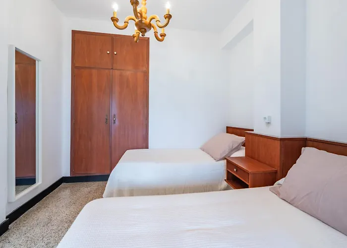 Primera Linea De Playa En アパート Valdoviño