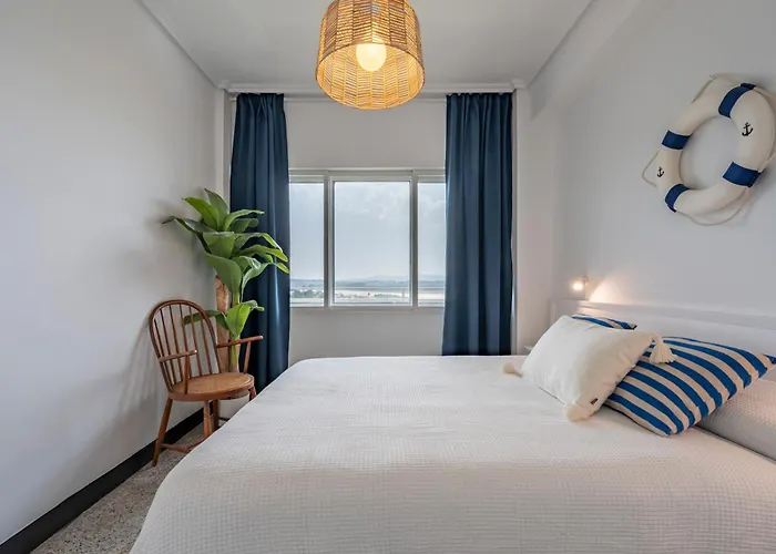 アパート Primera Linea De Playa En